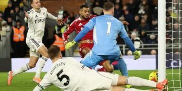 Liverpool Fight Back Twice But Settled For 2-2 Draw At Fulham