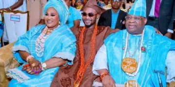 Osun Governor Adeleke Declares Son Found Perfect Match During Emotional Wedding Speech