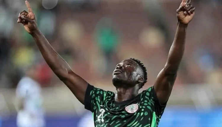 Akor Adams Dedicates AFCON Goal To Hospitalised Mother After Nigeria’s 4–0 Win Over Mozambique