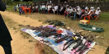 More Than 80 Militants Surrender Weapons In Cross River Amid Amnesty Drive
