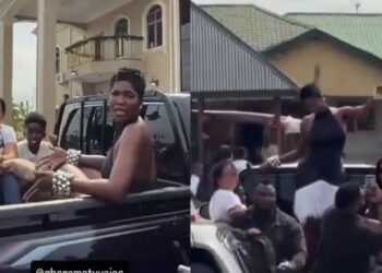 Tiwa Savage Fires Back At Fan Criticizing Her Truck Ride