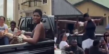Tiwa Savage Fires Back At Fan Criticizing Her Truck Ride