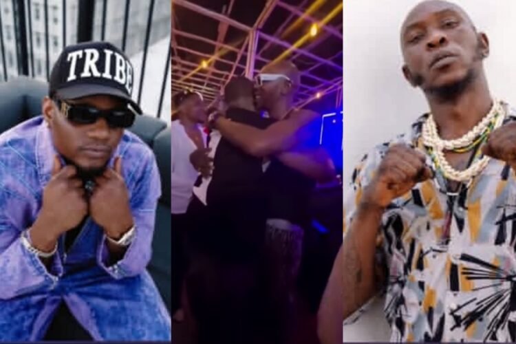 Seun Kuti and DJ Tunez Hug It Out At Lagos Club After Online Clash Over Wizkid Comparisons