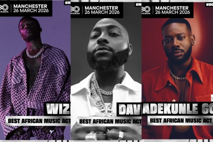 Wizkid, Davido, Tiwa Savage, Rema and Ayra Starr Lead 2026 MOBO Awards Nominations