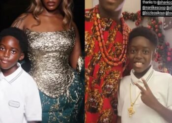 Tiwa Savage’s Son Jamil Balogun Meets IShowSpeed During His Nigeria Tour