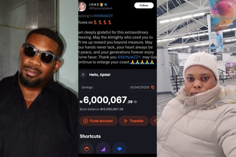 Joke Thanks Don Jazzy After ₦6 Million Gift Helps Her Relocate To UK