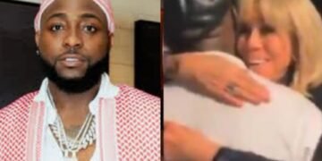 Davido Shares Heartwarming Backstage Hug With France’s First Lady Brigitte Macron At Paris Fashion Week