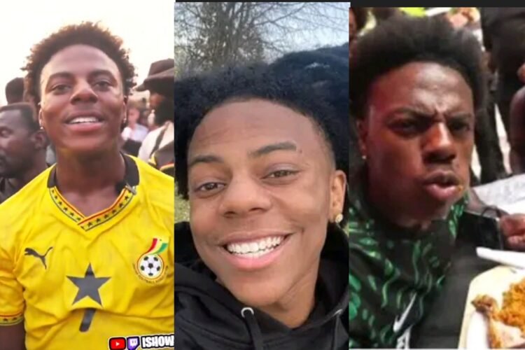 IShowSpeed Declares Nigerian Jollof Best During Africa Tour, Ghana Version Comes Second