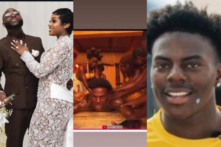 Davido Asks Wife Chioma For Permission To Visit Ghana After Seeing IShowSpeed Viral Massage Video