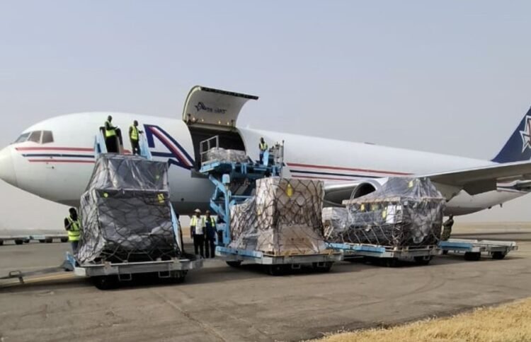 BREAKING: US Delivers Military Supplies To Nigeria