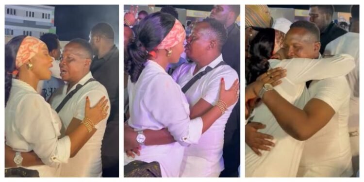 Iyabo Ojo Ignites Social Media Reactions After Friendly Moment With Baraka