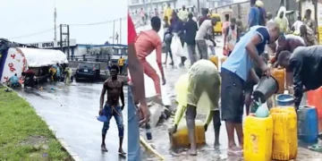 Diesel Tanker Spills Fuel On Liverpool Bridge, LASEMA Urges Public To Stay Away