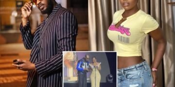 BBNaija’s Adekunle Asks Annie Idibia If She’s Single During AFRIMA Ceremony