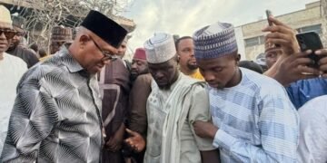 Peter Obi Visits Kano Market After Fire
