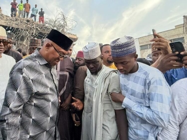Peter Obi Visits Kano Market After Fire