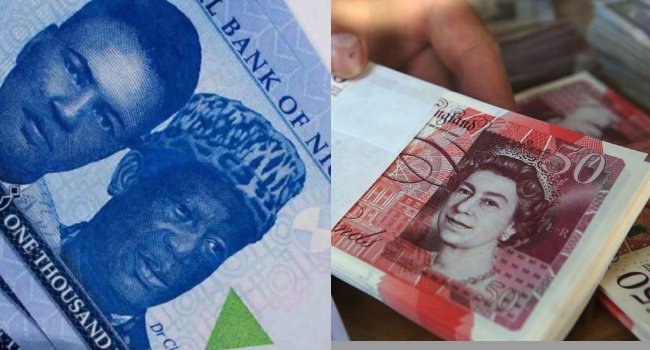 Naira Gains Ground Against Pound