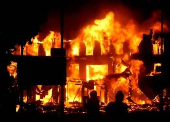 Midnight Fire Rips Through Kano Market