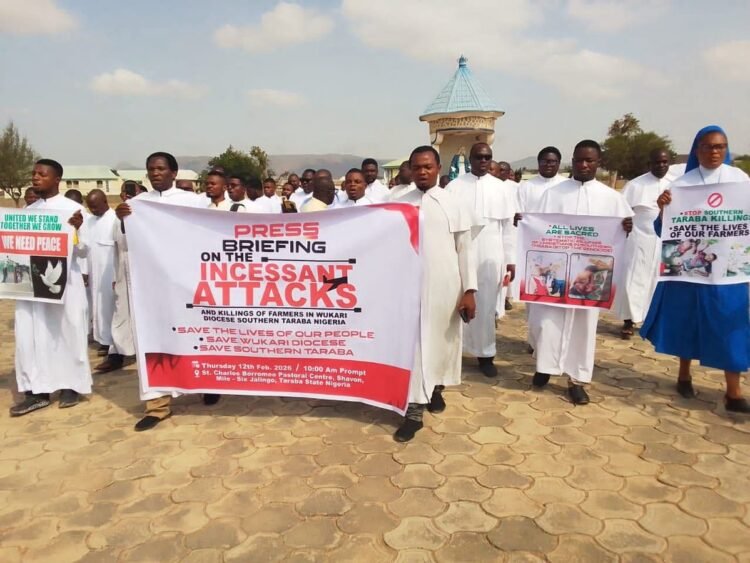 Catholic Priests Protest Killings In Taraba