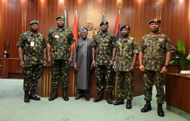 Tinubu Meets Security Chiefs In Abuja