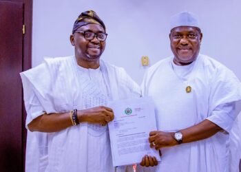 Adelabu Exits Cabinet, Poses With SGF