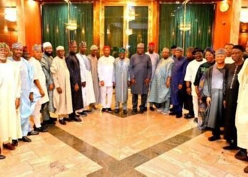 Tinubu Meets APC Governors In Aso Rock