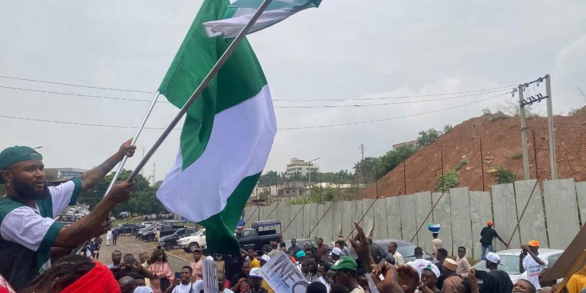 ADC Youths Protest Hits INEC Offices 