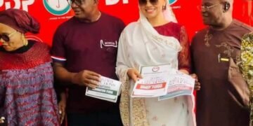 Natasha Submits PDP Senatorial Nomination Form