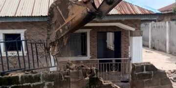 Oyo State Demolishes Adelabu’s Family Kidnappers Hideout 