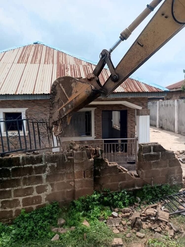 Oyo State Demolishes Adelabu’s Family Kidnappers Hideout