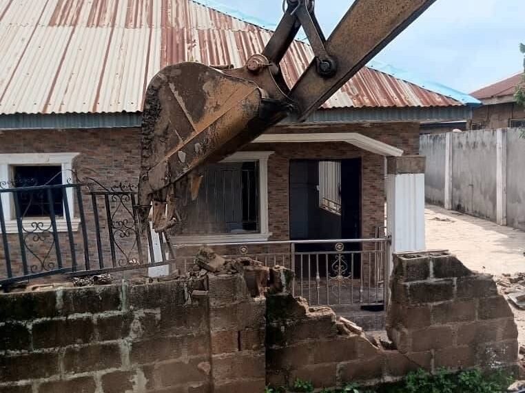 Oyo State Demolishes Adelabu’s Family Kidnappers Hideout 