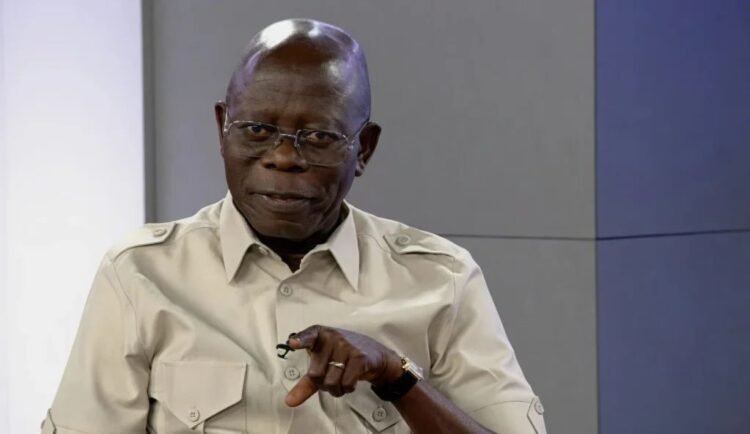 Oshiomhole Backs Death Penalty